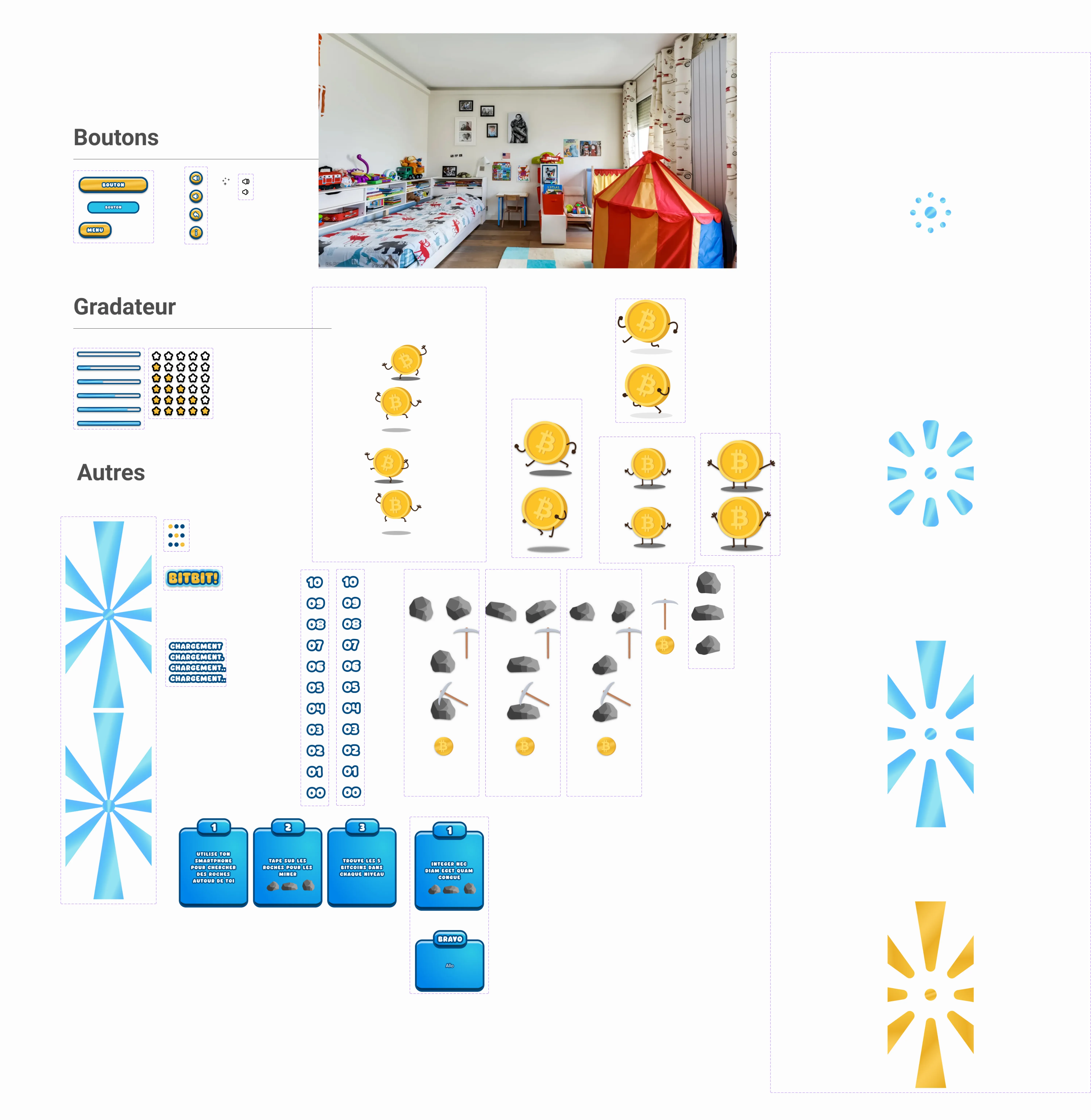 Design System du projet BITBIT!